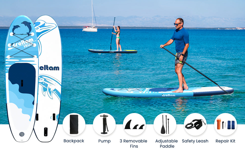 best inflatable stand up paddle board