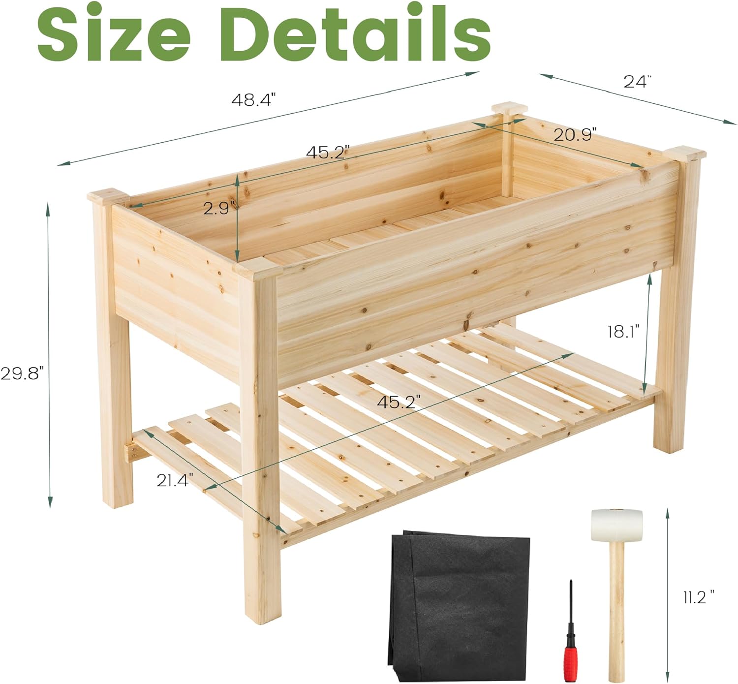 raised garden bed